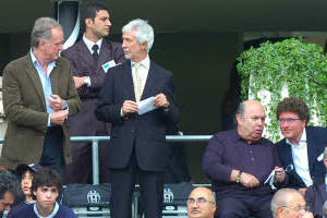 Oronzo Can&agrave; - allo stadio Olimpico per Juventus-Genoa